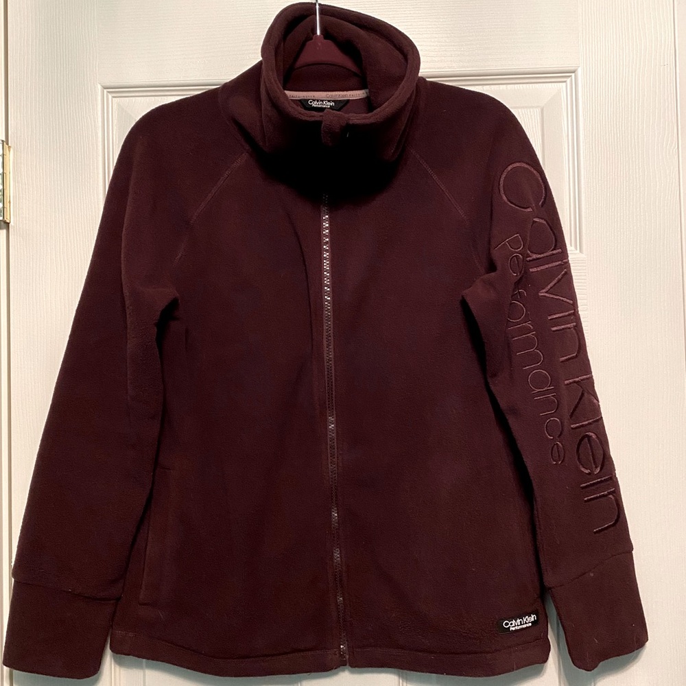 Women’s Calvin Klein polar fleece jacket